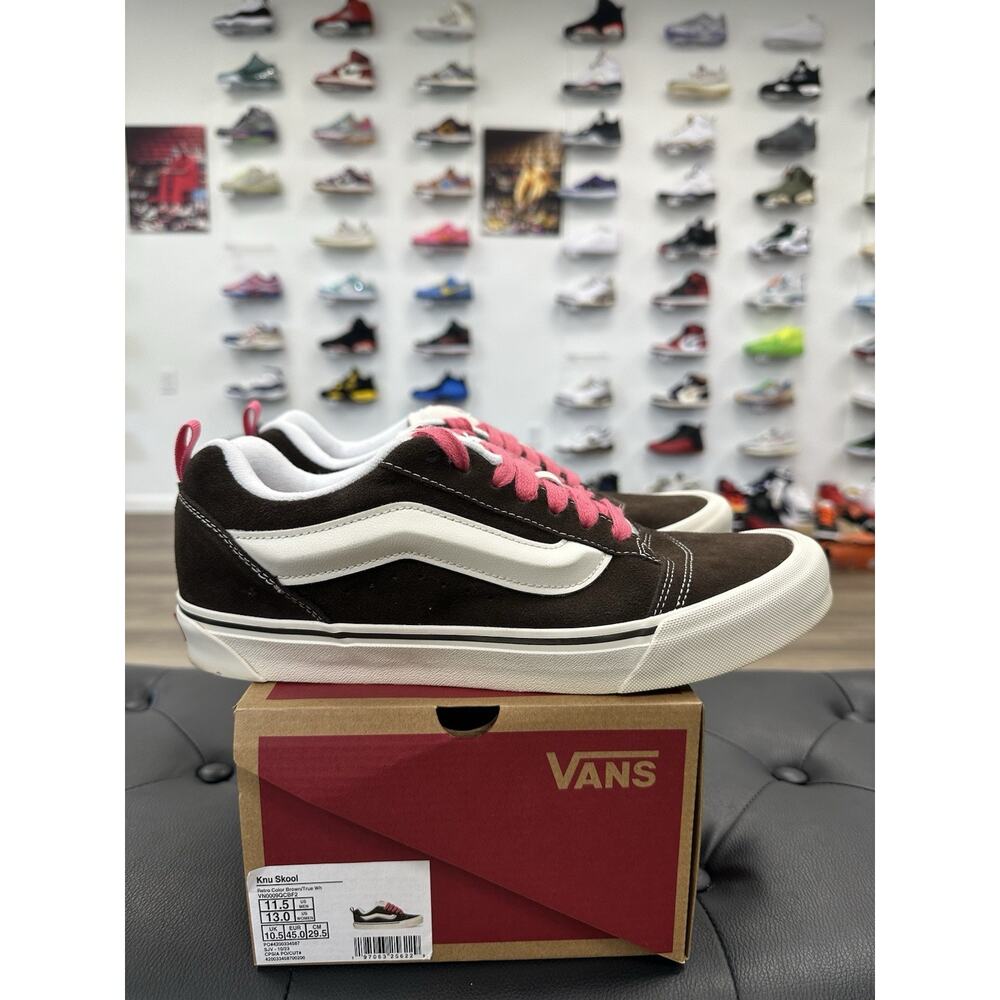 Size 11.5 - VANS Knu Skool Retro Color - Brown